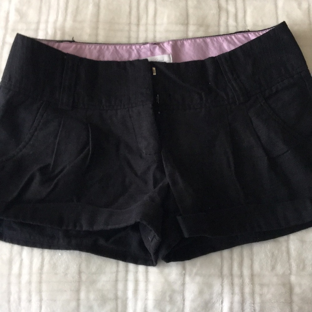 Black shorts